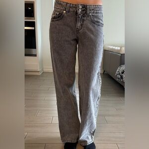 Levi's women’s Black and Gray superlow Jeans